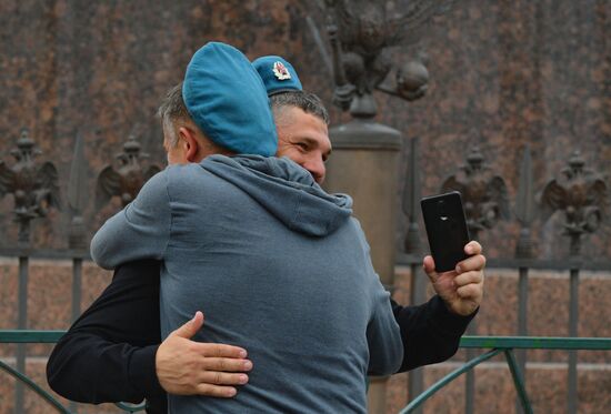 Russia Paratroopers' Day Celebration Regions