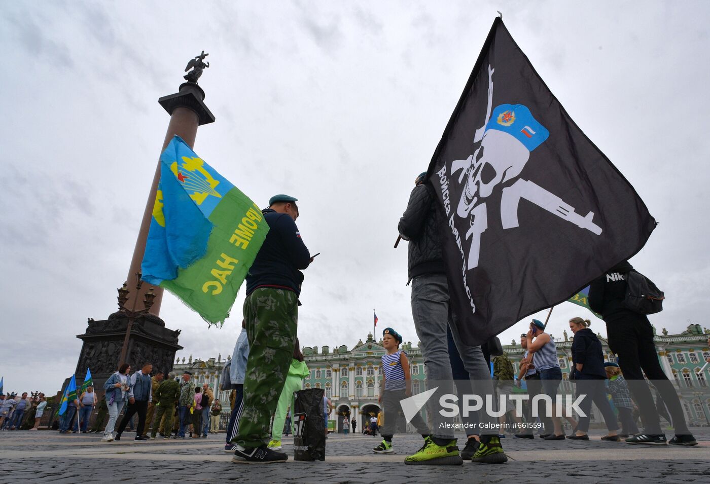 Russia Paratroopers' Day Celebration Regions