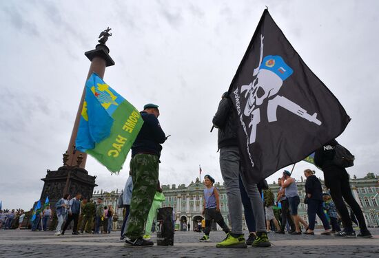 Russia Paratroopers' Day Celebration Regions
