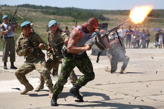 Russia Paratroopers' Day Celebration Regions