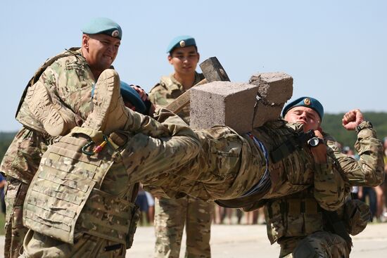 Russia Paratroopers' Day Celebration Regions