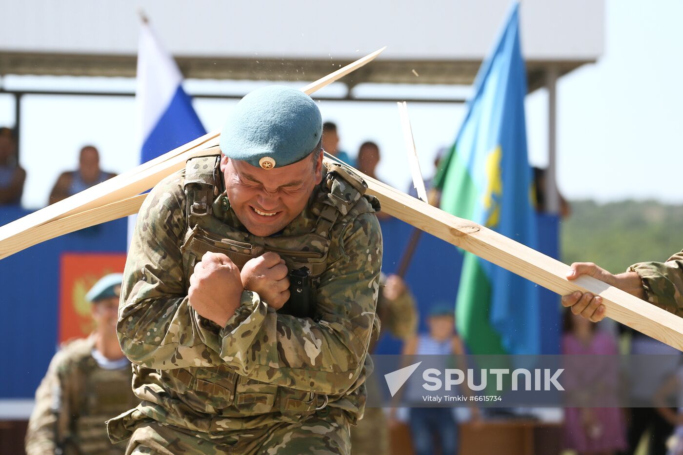 Russia Paratroopers' Day Celebration Regions