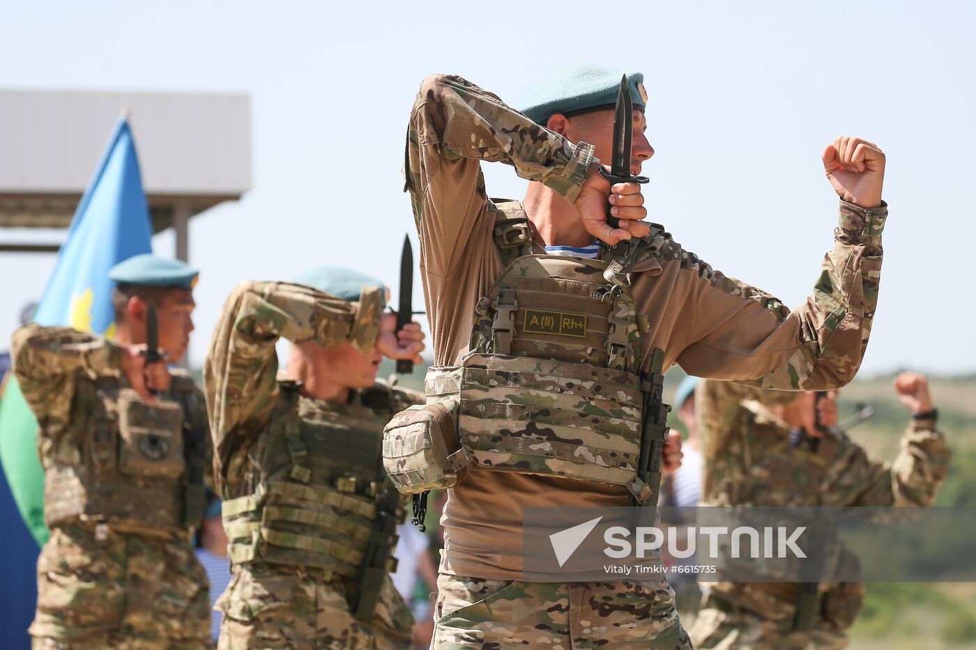 Russia Paratroopers' Day Celebration Regions