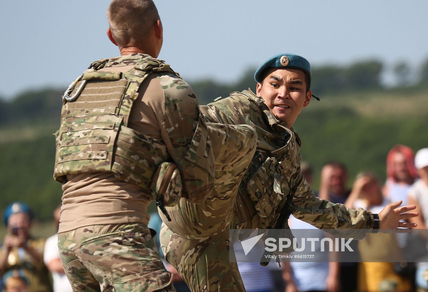 Russia Paratroopers' Day Celebration Regions