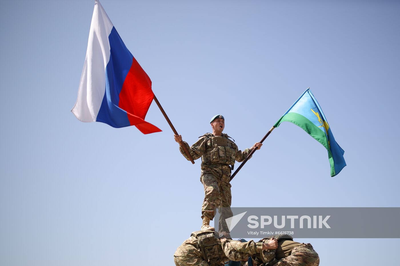 Russia Paratroopers' Day Celebration Regions