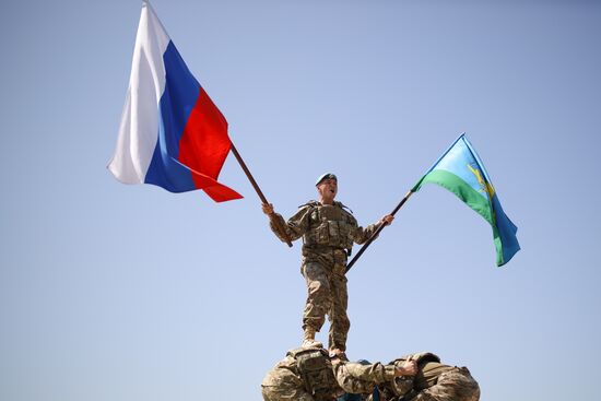 Russia Paratroopers' Day Celebration Regions