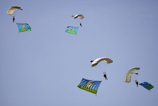 Russia Paratroopers' Day Celebration Regions