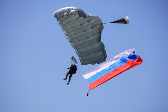 Russia Paratroopers' Day Celebration Regions