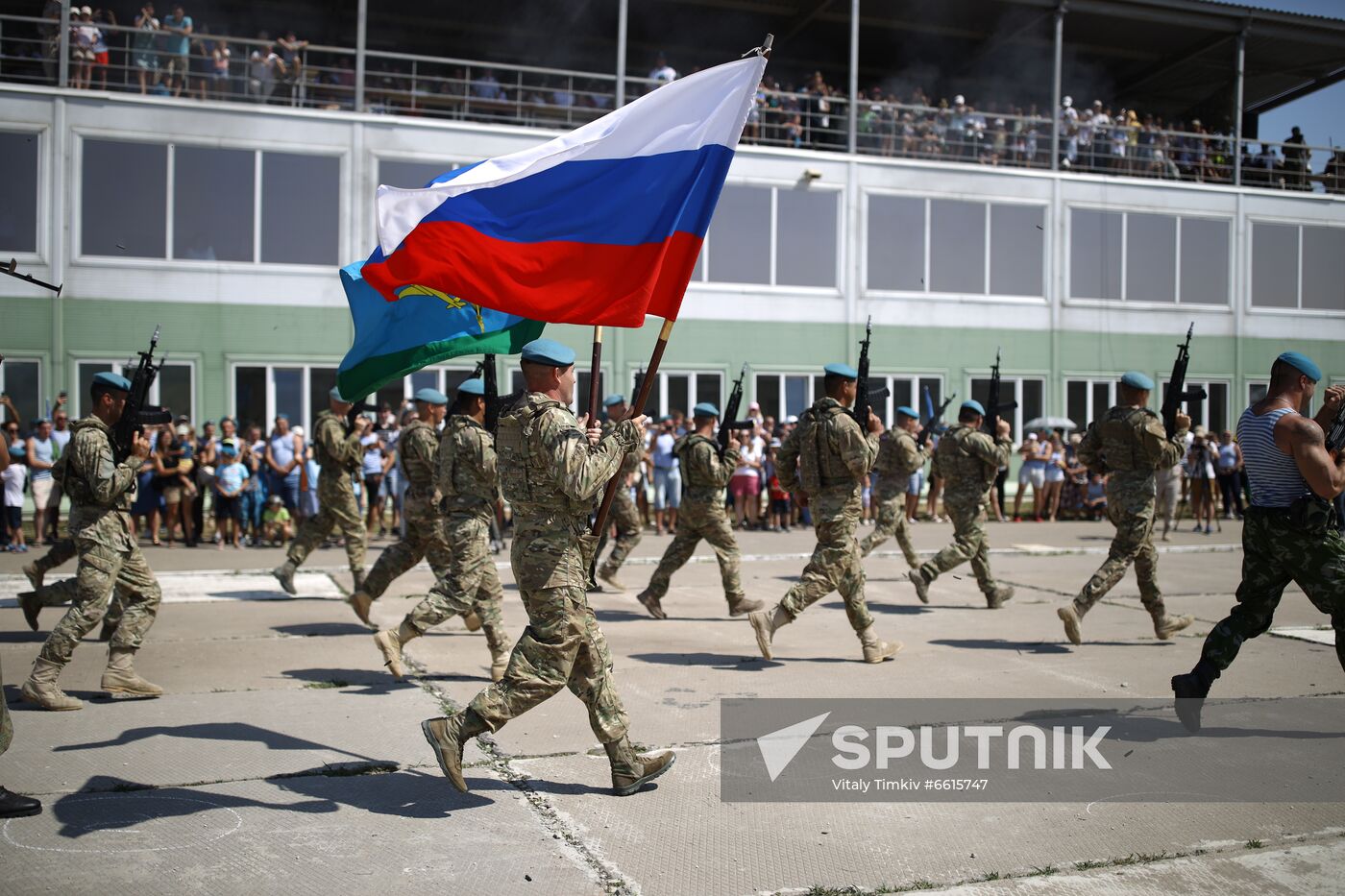 Russia Paratroopers' Day Celebration Regions