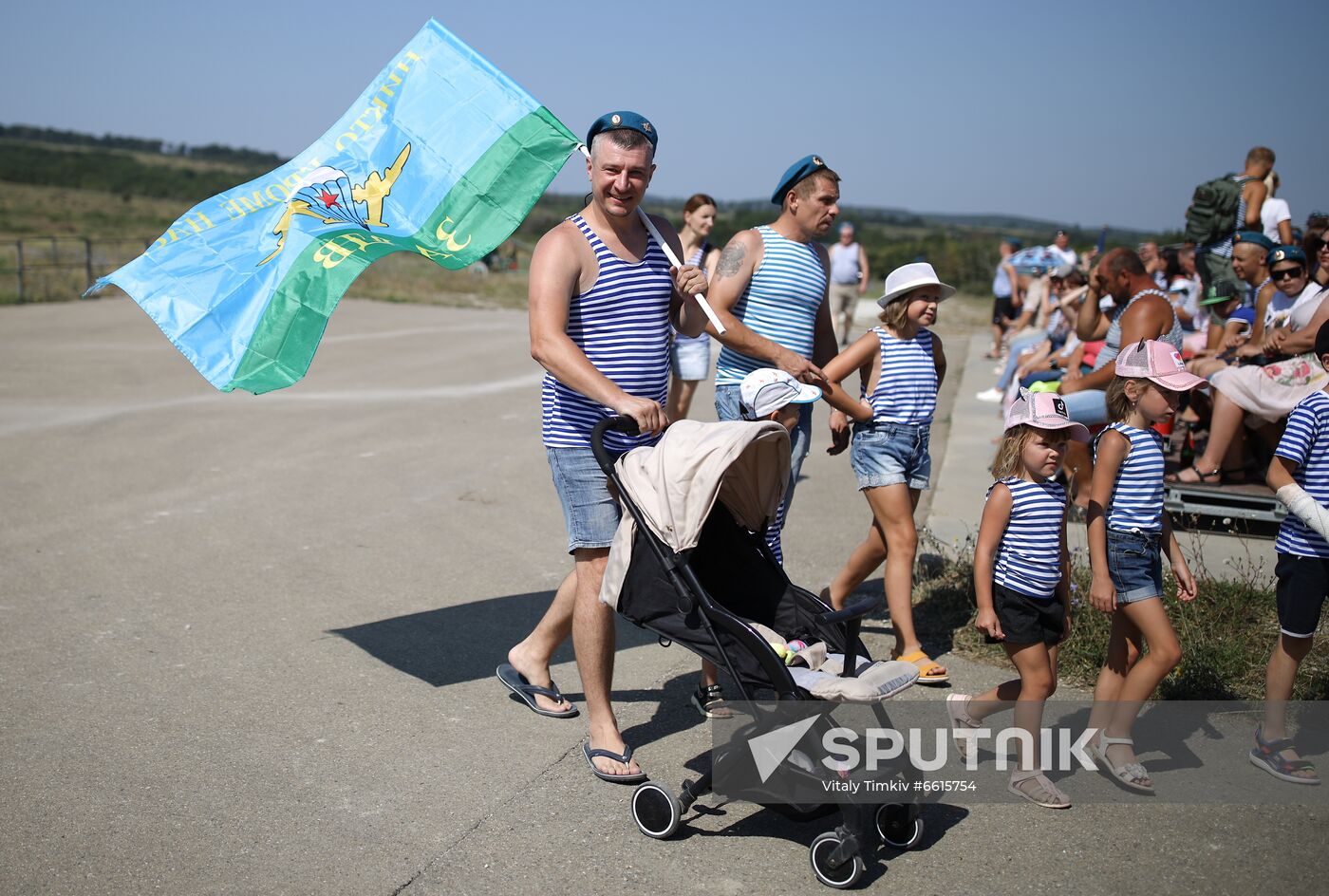 Russia Paratroopers' Day Celebration Regions