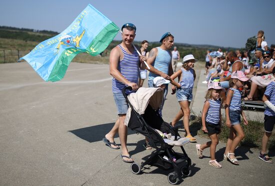 Russia Paratroopers' Day Celebration Regions