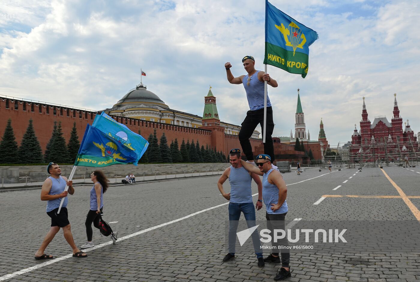 Russia Paratroopers' Day Celebration