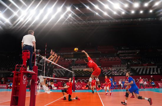 Japan Olympics 2020 Volleyball Men Canada - ROC