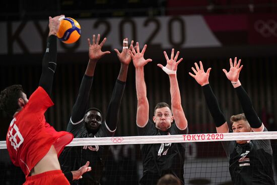 Japan Olympics 2020 Volleyball Men Canada - ROC