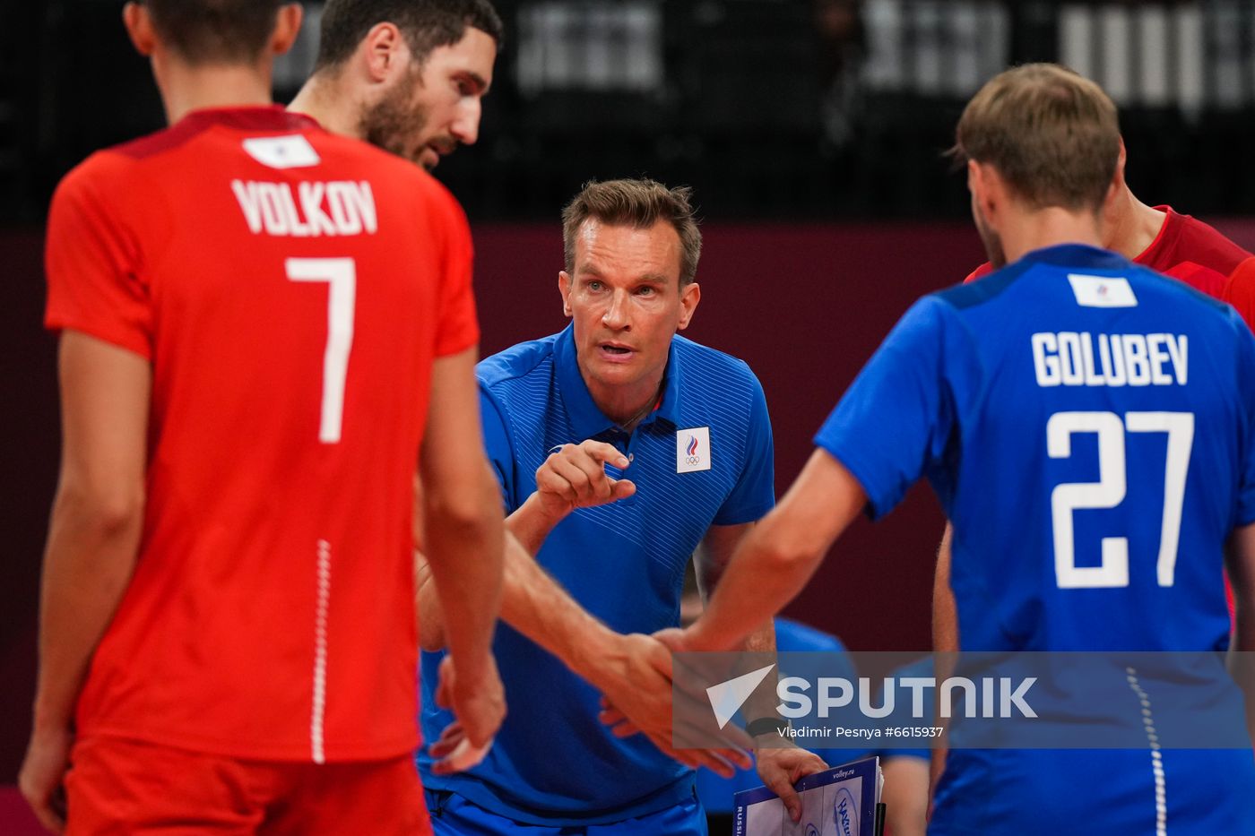 Japan Olympics 2020 Volleyball Men Canada - ROC