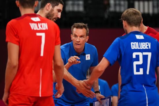 Japan Olympics 2020 Volleyball Men Canada - ROC
