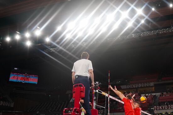 Japan Olympics 2020 Volleyball Men Canada - ROC