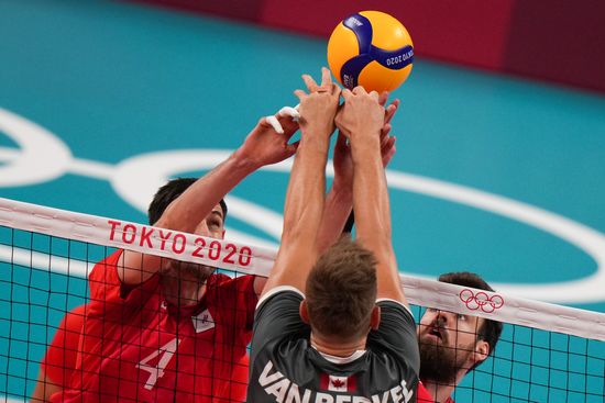 Japan Olympics 2020 Volleyball Men Canada - ROC