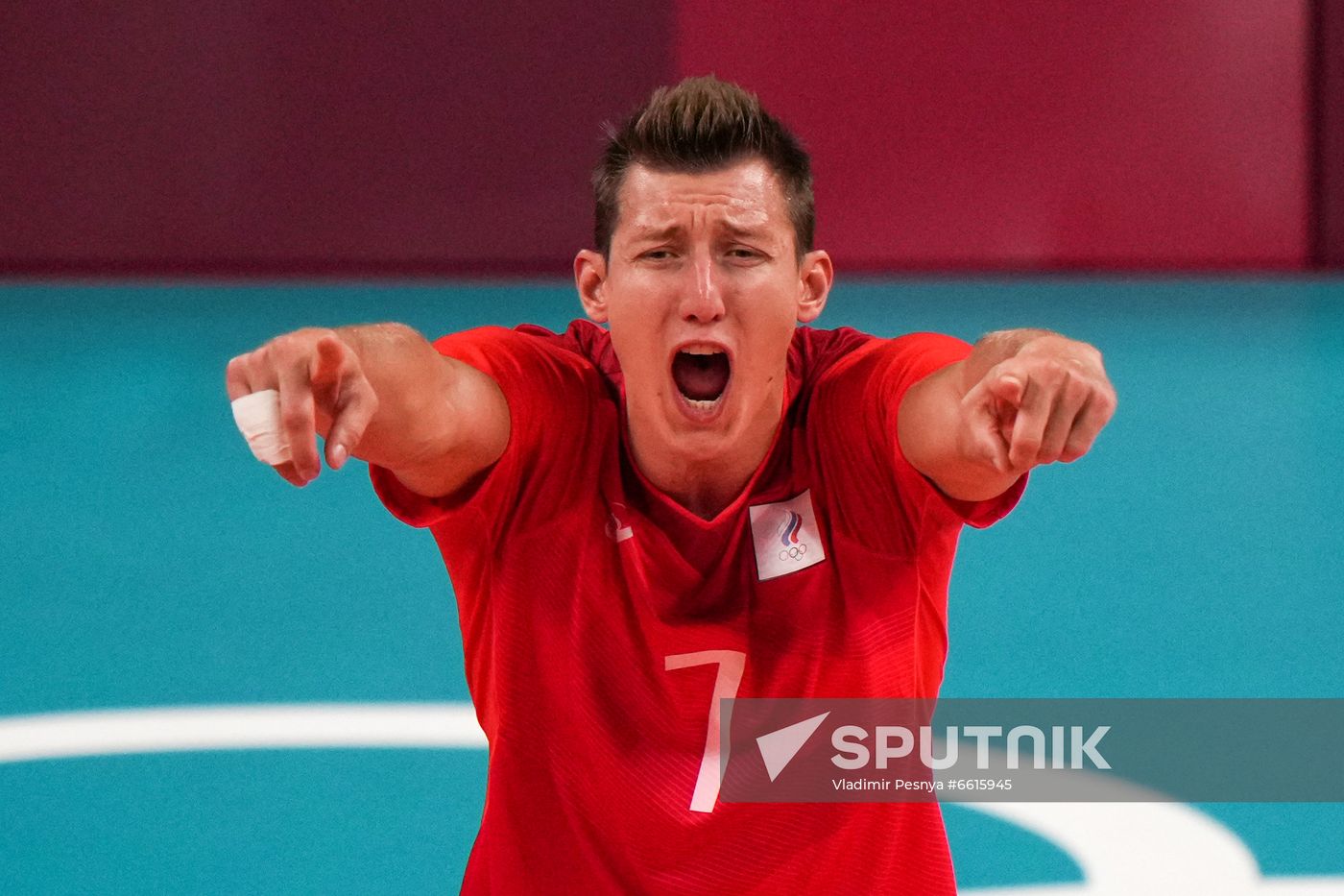 Japan Olympics 2020 Volleyball Men Canada - ROC