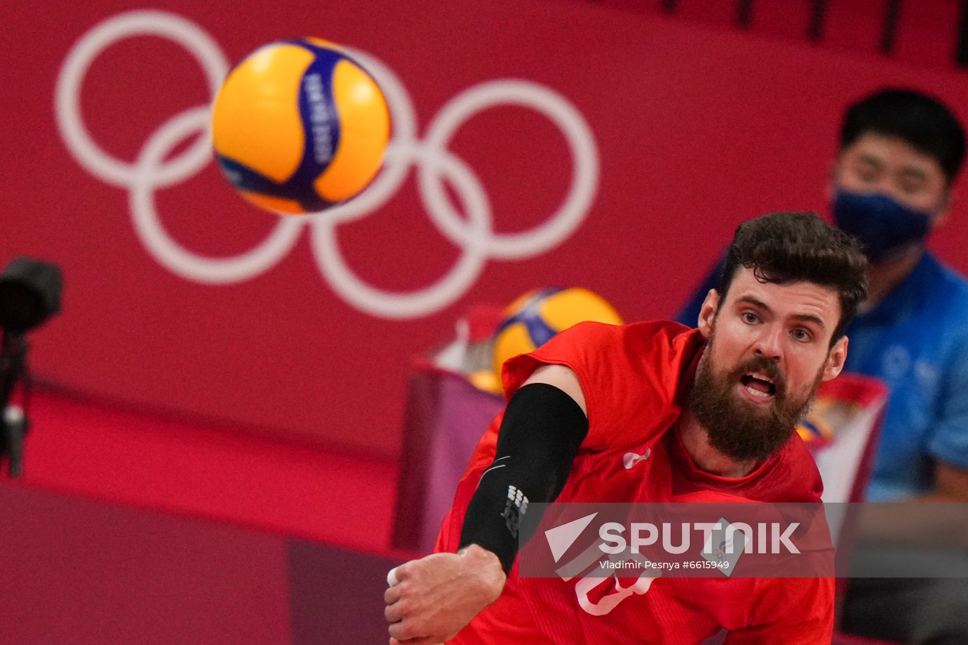 Japan Olympics 2020 Volleyball Men Canada - ROC
