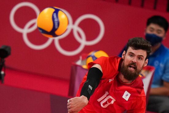 Japan Olympics 2020 Volleyball Men Canada - ROC