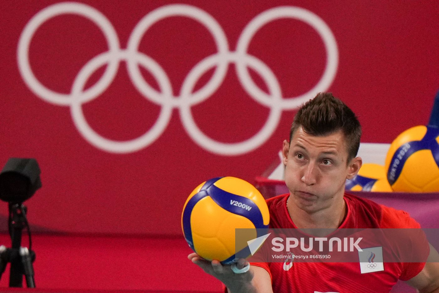 Japan Olympics 2020 Volleyball Men Canada - ROC