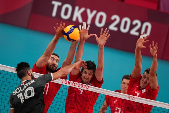 Japan Olympics 2020 Volleyball Men Canada - ROC