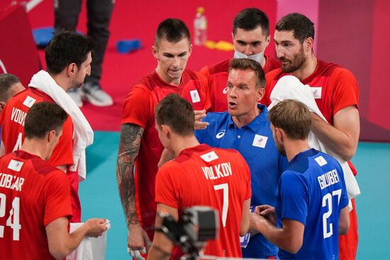 Japan Olympics 2020 Volleyball Men Canada - ROC