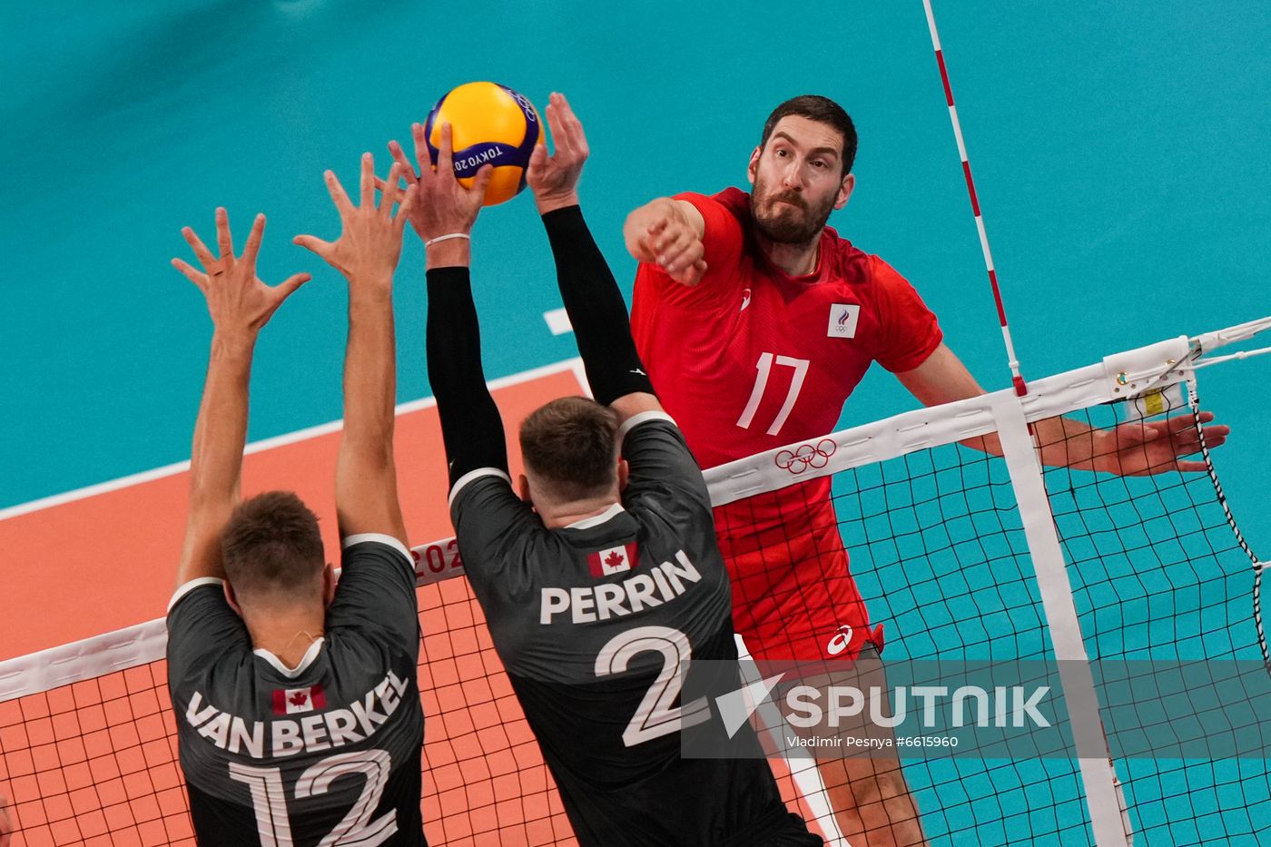 Japan Olympics 2020 Volleyball Men Canada - ROC