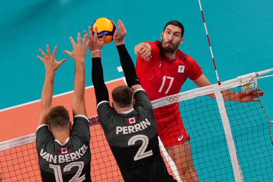 Japan Olympics 2020 Volleyball Men Canada - ROC