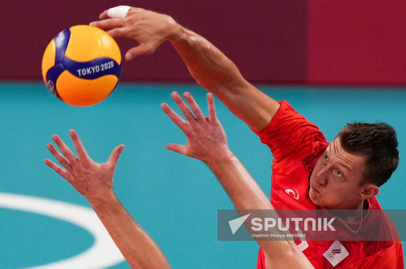 Japan Olympics 2020 Volleyball Men Canada - ROC
