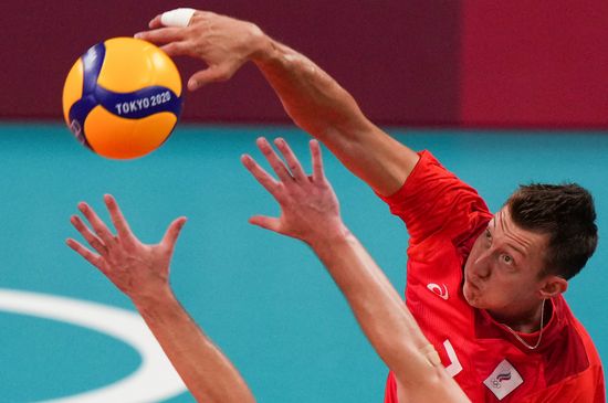 Japan Olympics 2020 Volleyball Men Canada - ROC