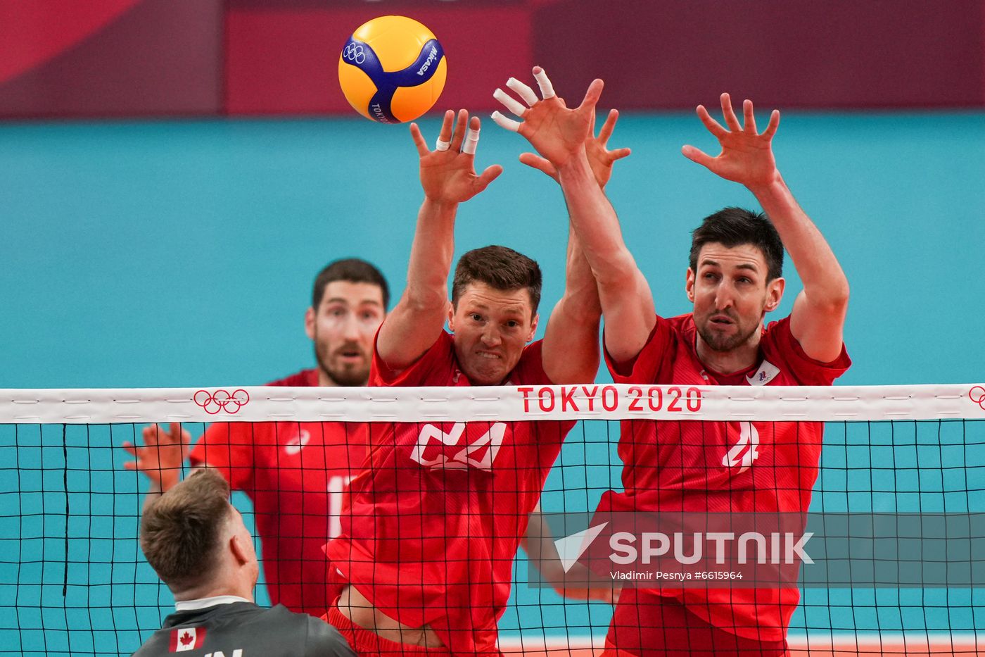 Japan Olympics 2020 Volleyball Men Canada - ROC
