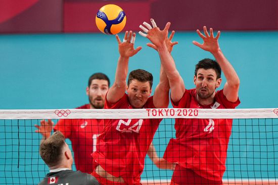 Japan Olympics 2020 Volleyball Men Canada - ROC