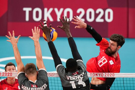 Japan Olympics 2020 Volleyball Men Canada - ROC