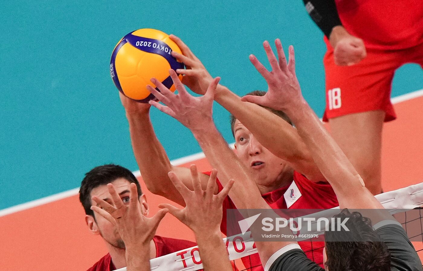 Japan Olympics 2020 Volleyball Men Canada - ROC