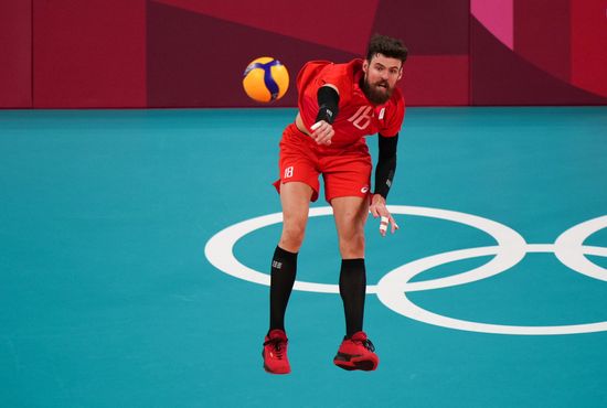 Japan Olympics 2020 Volleyball Men Canada - ROC