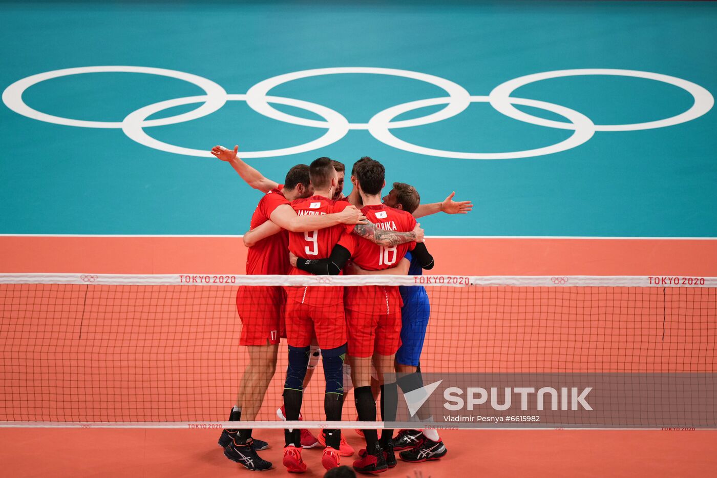 Japan Olympics 2020 Volleyball Men Canada - ROC