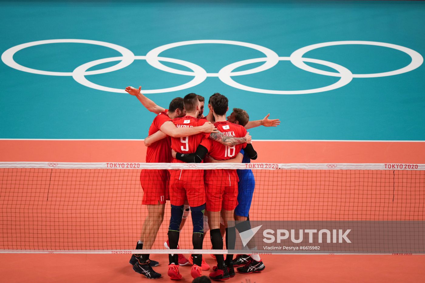 Japan Olympics 2020 Volleyball Men Canada - ROC