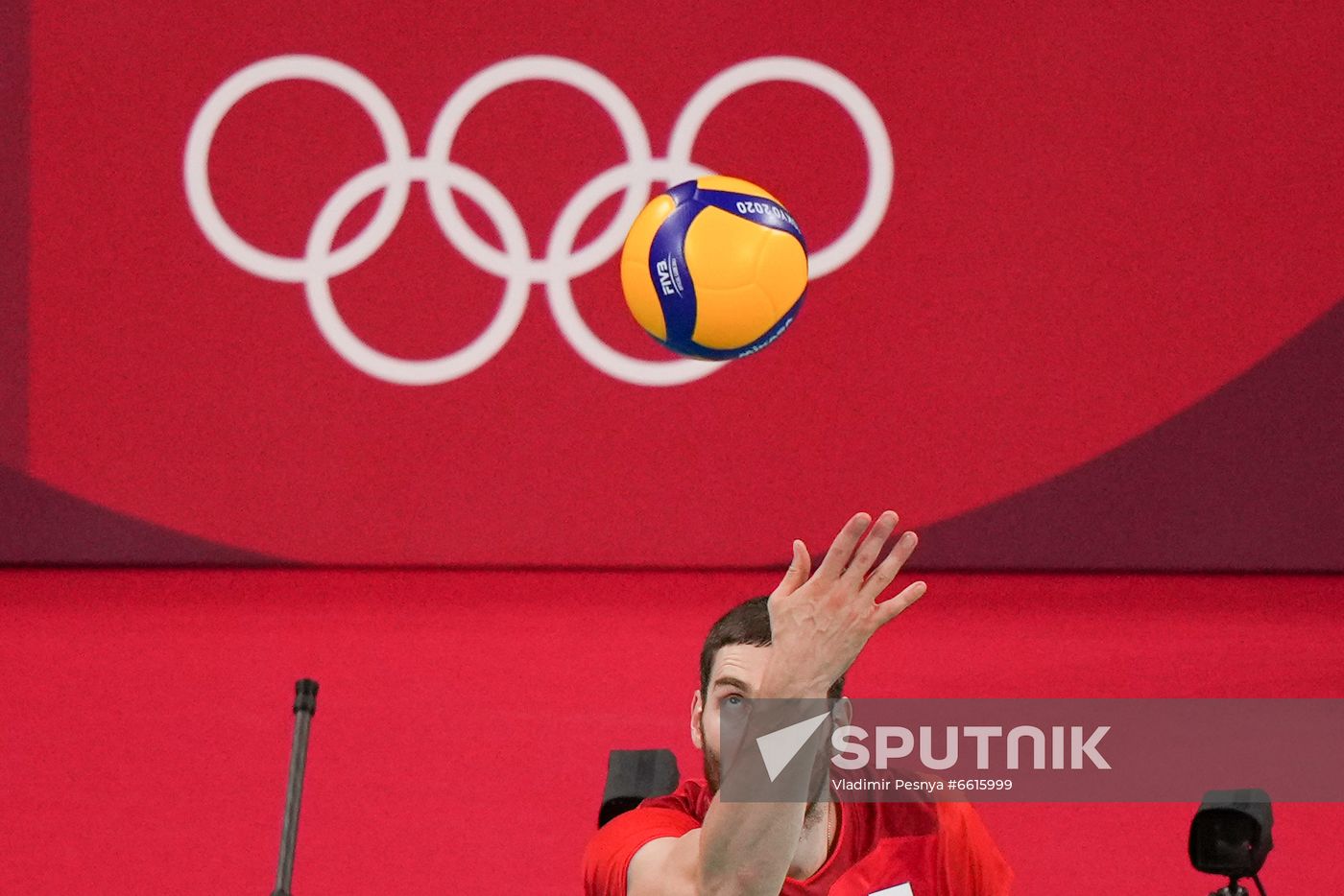 Japan Olympics 2020 Volleyball Men Canada - ROC
