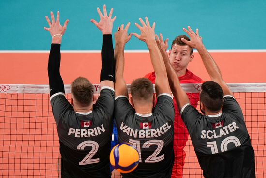 Japan Olympics 2020 Volleyball Men Canada - ROC