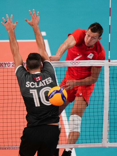 Japan Olympics 2020 Volleyball Men Canada - ROC