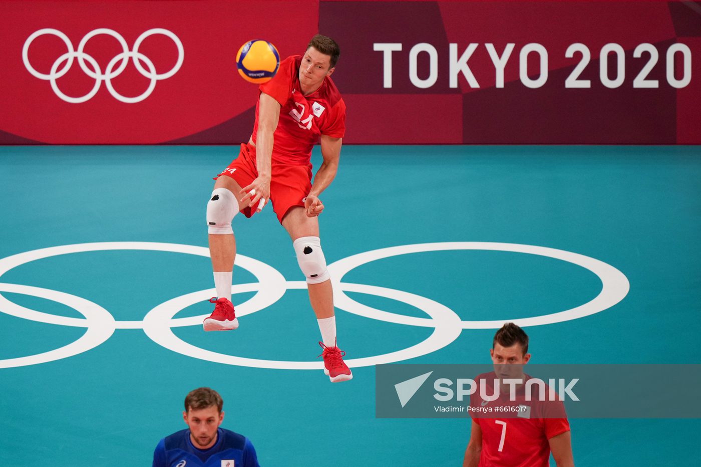 Japan Olympics 2020 Volleyball Men Canada - ROC
