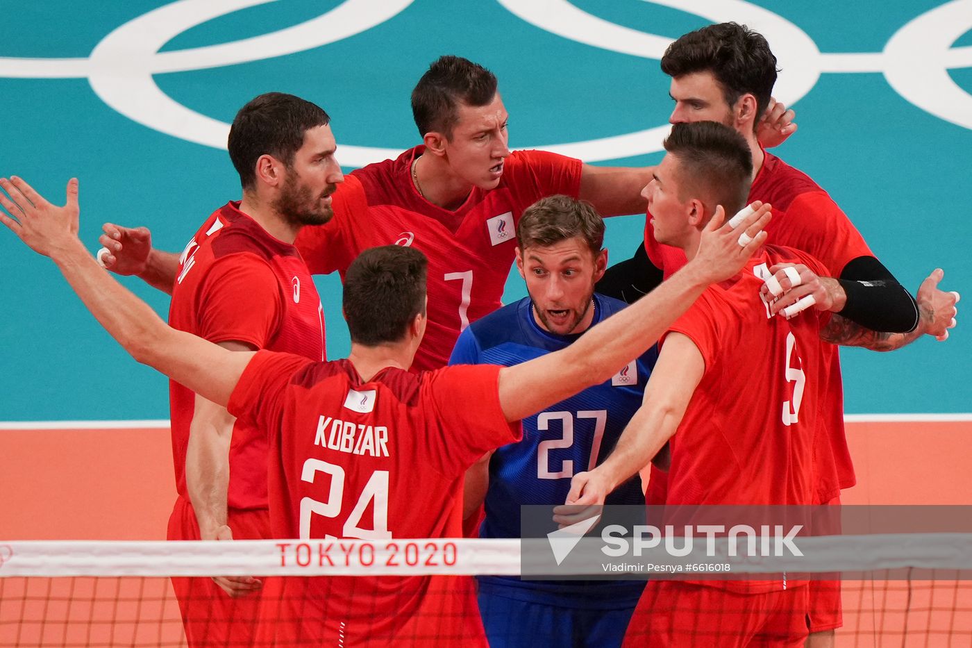 Japan Olympics 2020 Volleyball Men Canada - ROC