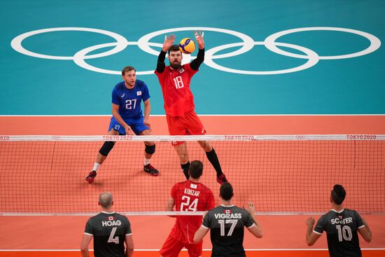 Japan Olympics 2020 Volleyball Men Canada - ROC