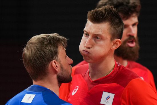 Japan Olympics 2020 Volleyball Men Canada - ROC