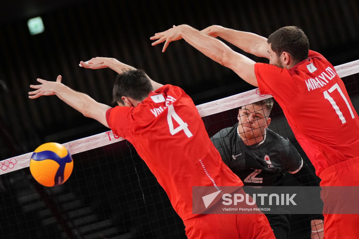 Japan Olympics 2020 Volleyball Men Canada - ROC