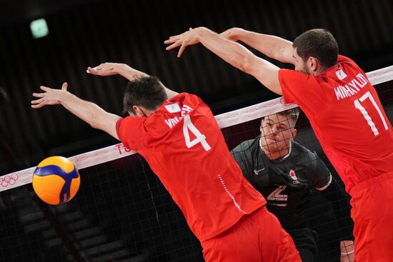 Japan Olympics 2020 Volleyball Men Canada - ROC