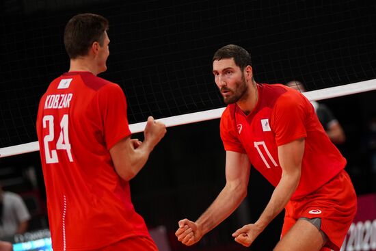 Japan Olympics 2020 Volleyball Men Canada - ROC