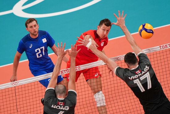 Japan Olympics 2020 Volleyball Men Canada - ROC